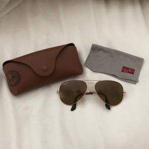 Polarized RayBan Aviators